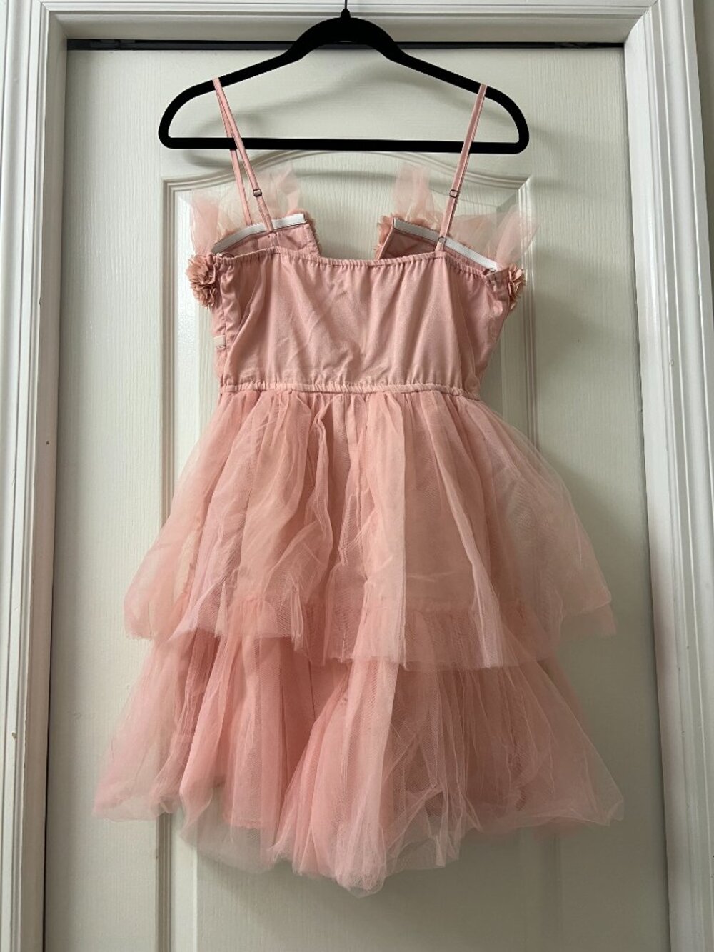 NWT - Pink Ruffle Mini Dress - MABLE - Picture 2 of 5